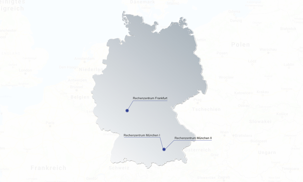 BitPoint Cloud Rechenzentren München und Frankfurt